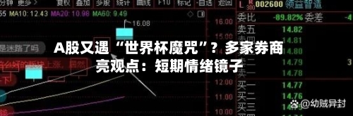 A股又遇 “世界杯魔咒”？多家券商亮观点：短期情绪镜子