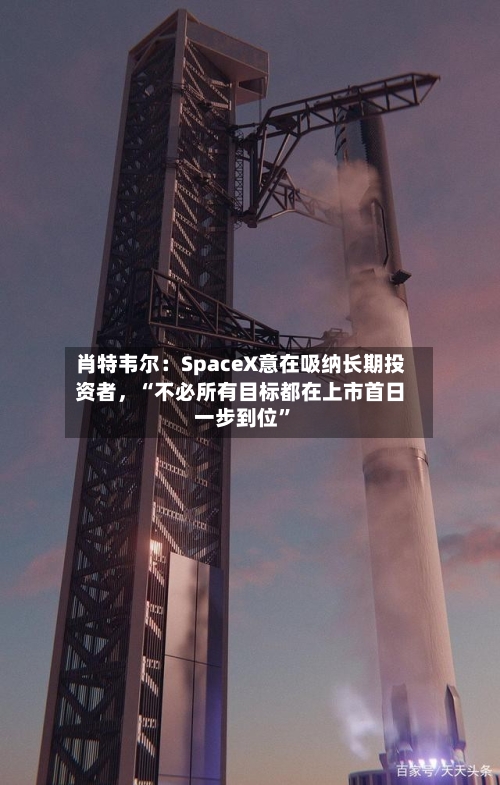 肖特韦尔：SpaceX意在吸纳长期投资者	，“不必所有目标都在上市首日一步到位	”-第2张图片