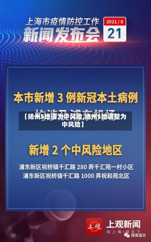 【扬州5地调为中风险,扬州5地调整为中风险】-第2张图片