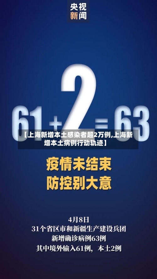 【上海新增本土感染者超2万例,上海新增本土病例行动轨迹】-第3张图片