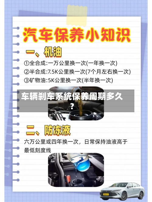 车辆刹车系统保养周期多久?-第2张图片