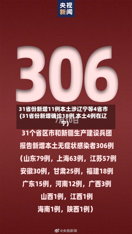 31省份新增11例本土涉辽宁等4省市(31省份新增确诊18例 本土4例在辽宁)-第2张图片